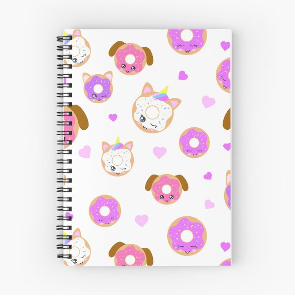 Aperçu de l'œuvre Modèle d'amant de beignet animal kawaii créée et vendue par DigitalPie.