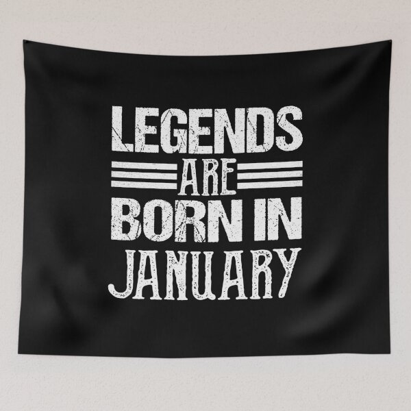 Item preview, Legends Are Born In January  - January Birthday Gift  designed and sold by meedTee.