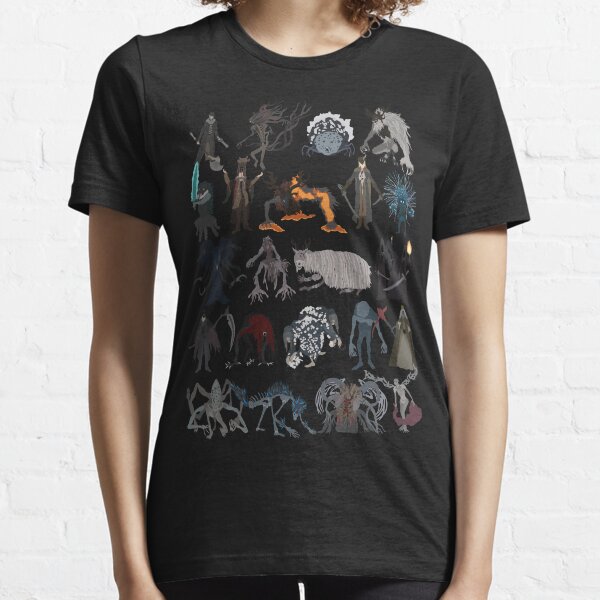 Bloodborne bosses T-shirt essentiel