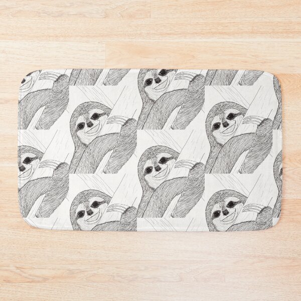 Item preview, Smiley Sloth designed and sold by dakotalouma.