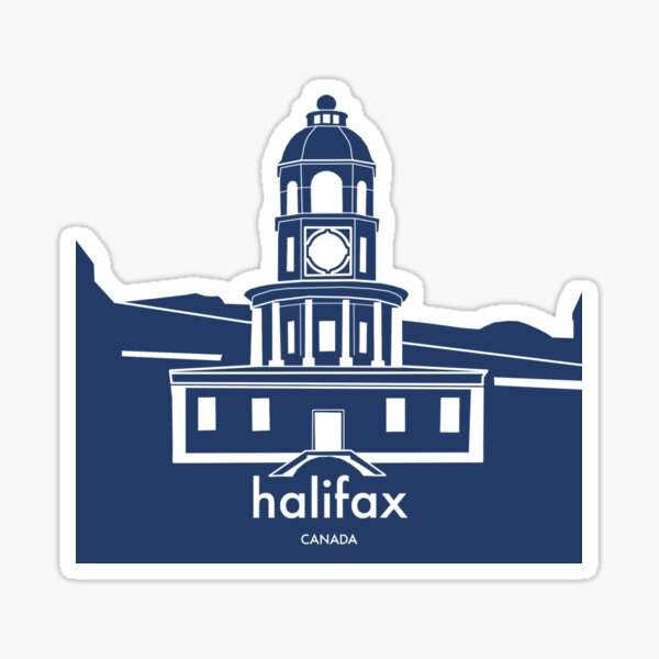 "Iconic Halifax" Sticker for Sale by CPTVDesign Redbubble