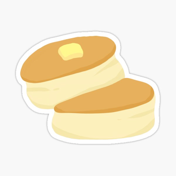 "souffle pancake" Sticker for Sale by Ddduua Redbubble