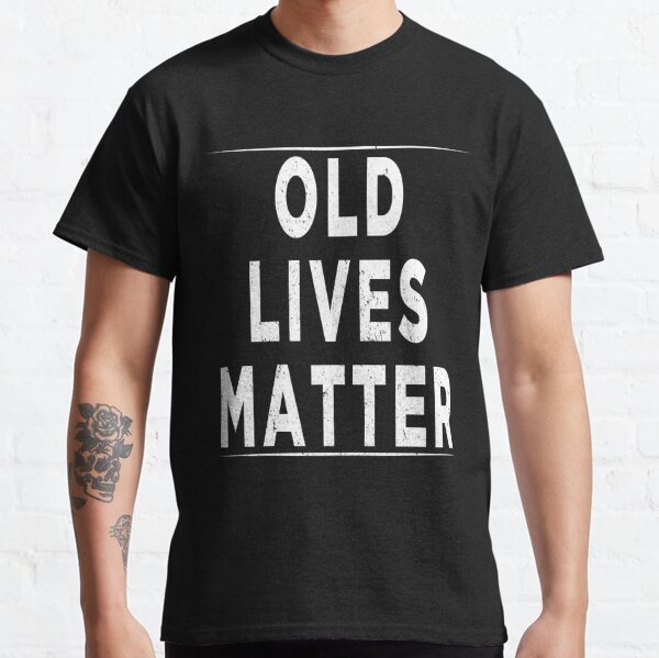American Old Lives Matter Tees Old Lives Matter 50Th 60Th 70Th Bday Tshirt American Flag Throw Pillow Multicolor 18x18
