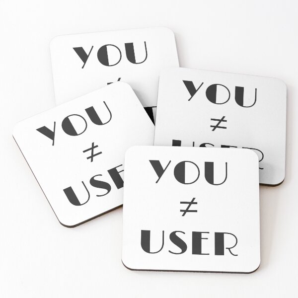 Item preview, You are not the user! designed and sold by UX/UI Shop.