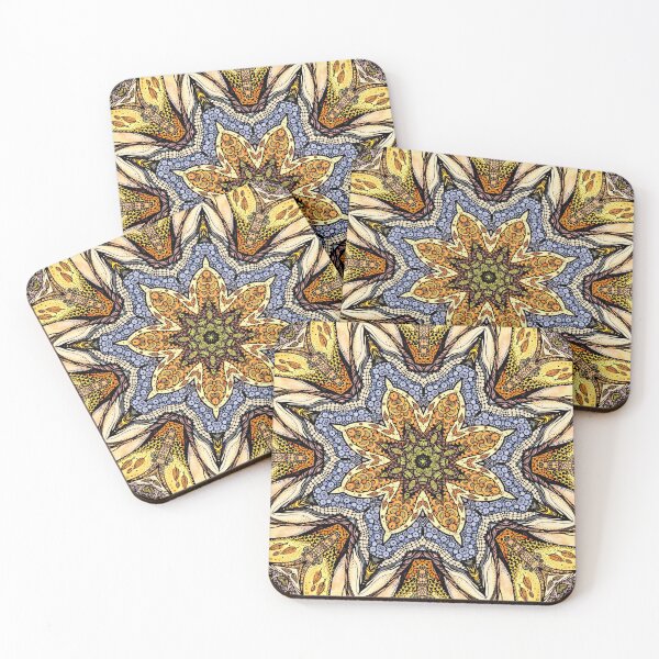 Item preview, Magic flowers mandala designed and sold by MandalaFlowerArt.