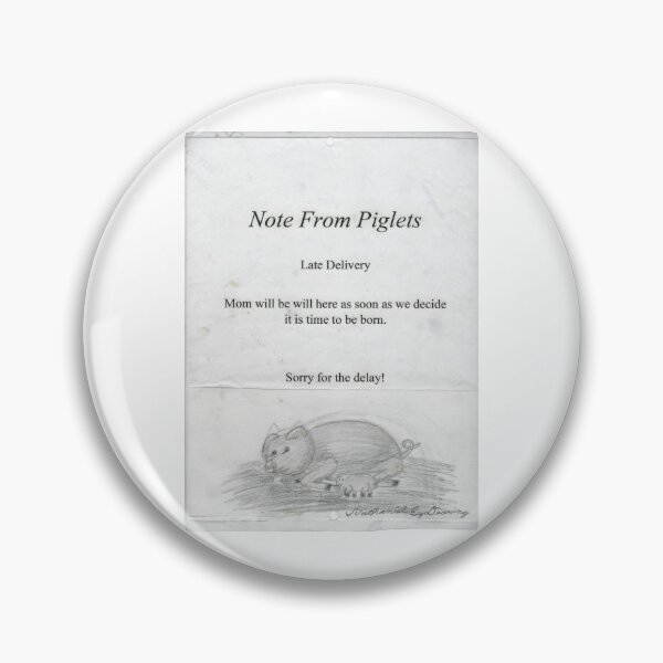 Item preview, Note From Piglets [Graphite Pencil] designed and sold by Nathaniel E. Dearing.
