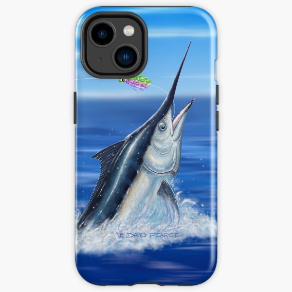 Black Marlin iPhone Tough Case