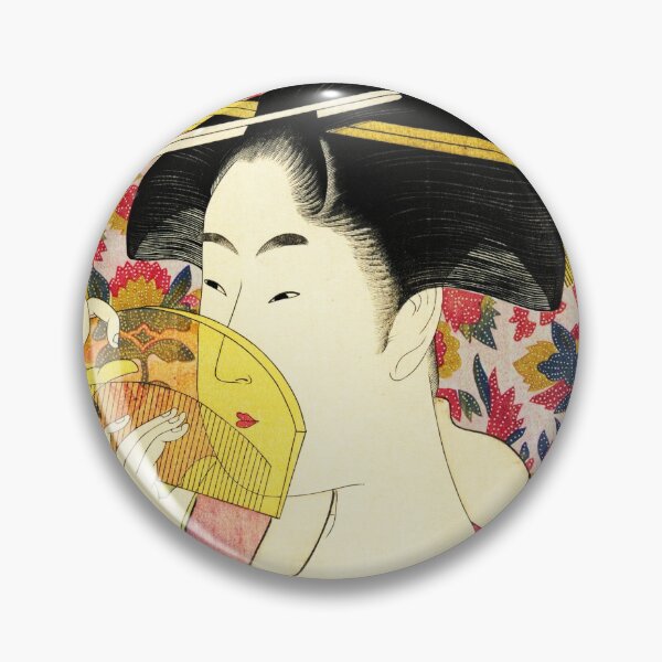Item preview, Kushi (Comb), Kitagawa Utamaro, 1785 designed and sold by sunrisecoast.