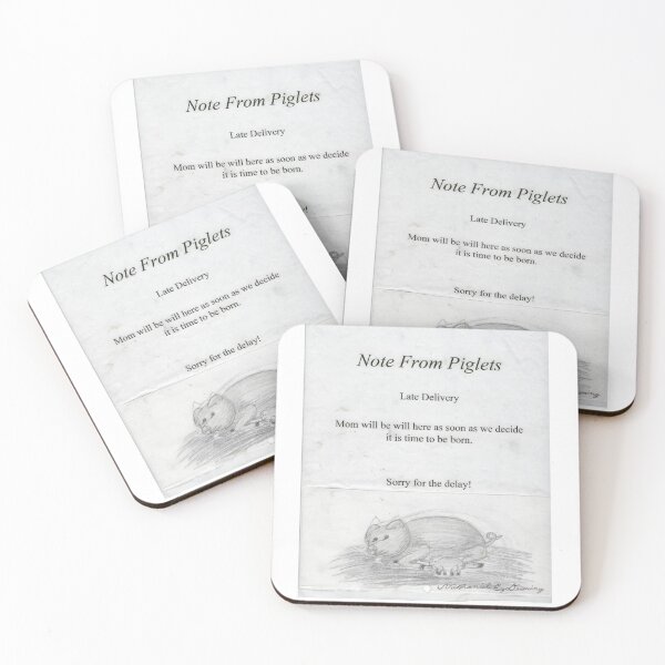 Item preview, Note From Piglets [Graphite Pencil] designed and sold by Nathaniel E. Dearing.