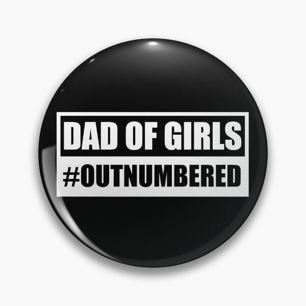 Artikelvorschau, Mens Dad of Girls #Outnumbered T-Shirt Vatertagsgeschenk entworfen und verkauft von Urlan.