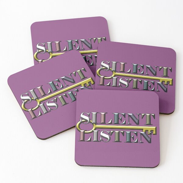 Item preview, Listen and be Silent the Key to Joy designed and sold by WellofWords.