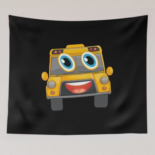 Item preview, Smiley Bus T-shirt designed and sold by Meddali.