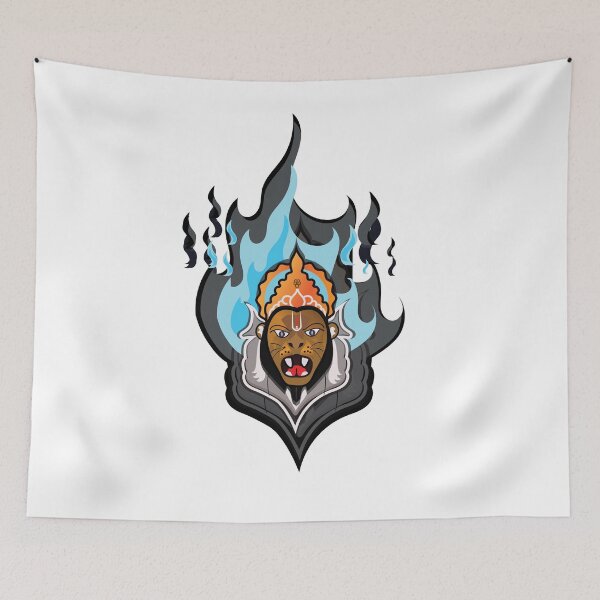 Item preview, Narasimha, the 4th avatar of Lord Vishnu | Lord Narasimha poster  designed and sold by KARTICK DUTTA.