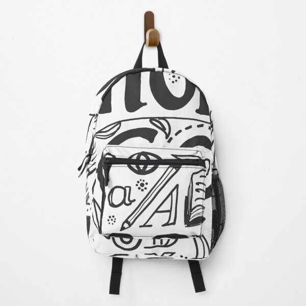 Item preview, Homeschool because Home's Cool | Black and White designed and sold by HermiesSchool.