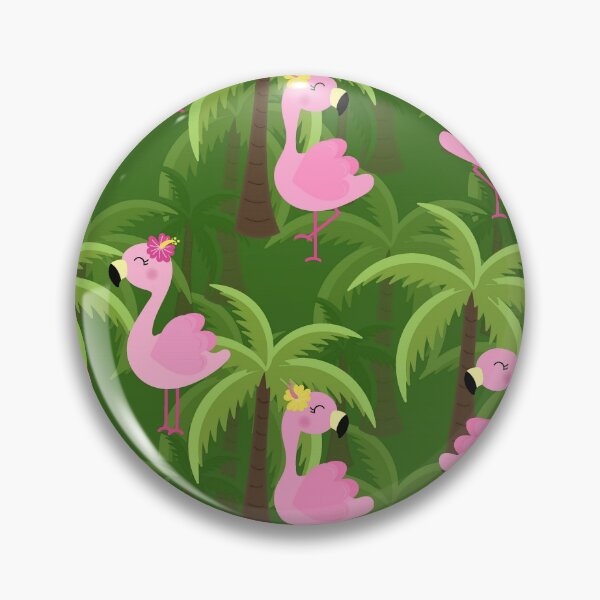 Item preview, Little Flamingos in the Forest designed and sold by jeannierose.