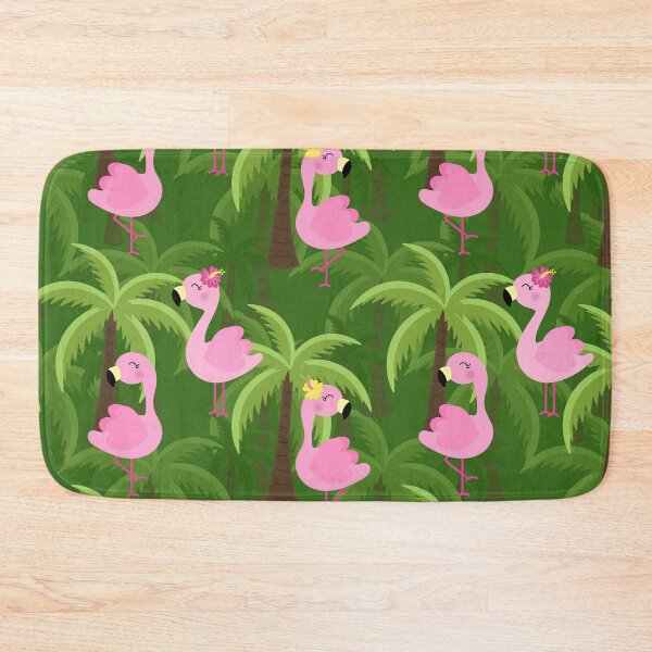Item preview, Little Flamingos in the Forest designed and sold by jeannierose.