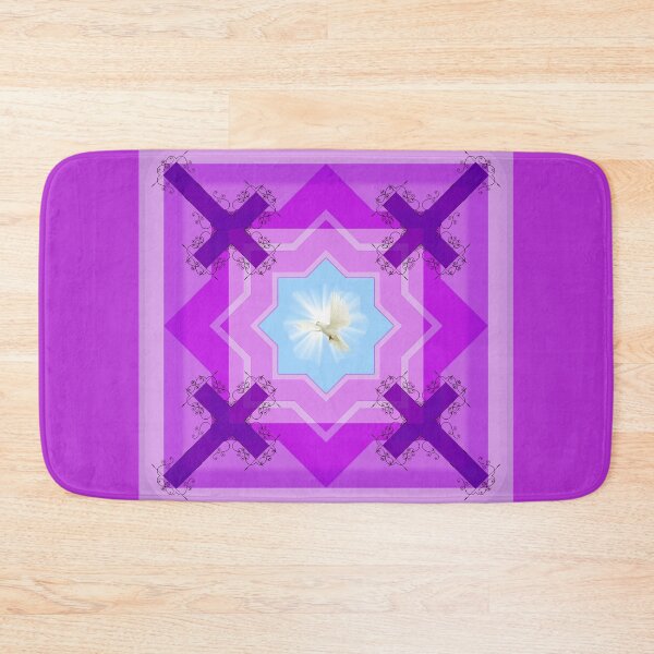 Item preview, Cross with Rising Dove on Purple designed and sold by OpenED360.