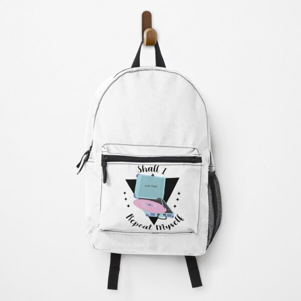 Item preview, Shall I Repeat Myself (White) designed and sold by Alexis Loker.