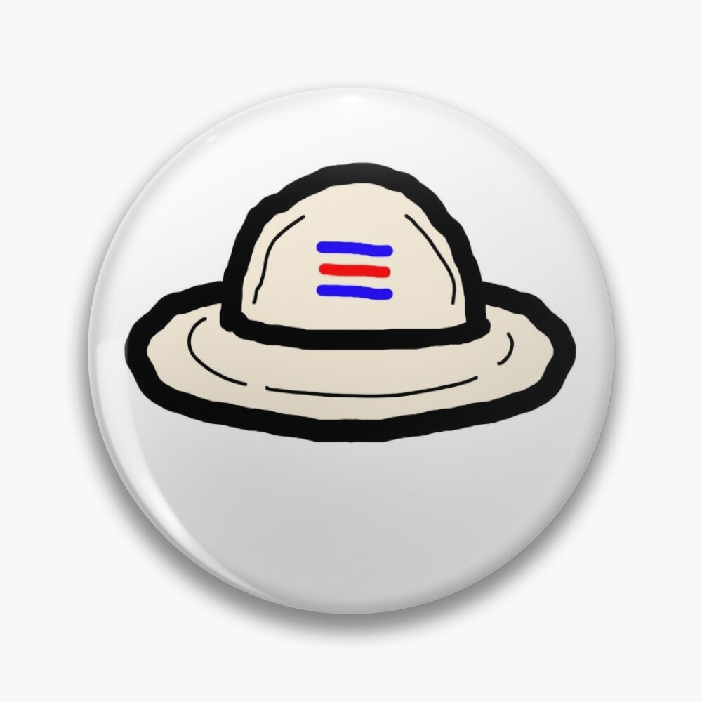 Costa Rican hat chonete bucket hat pura vida  Magnet for Sale by
