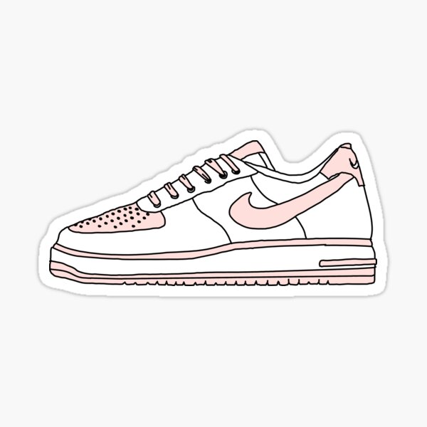 nike air force 1 sharpie outline