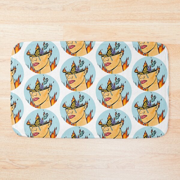 Item preview, Girl drawing cute fire seek what sets your soul on fire designed and sold by danielleragoux.