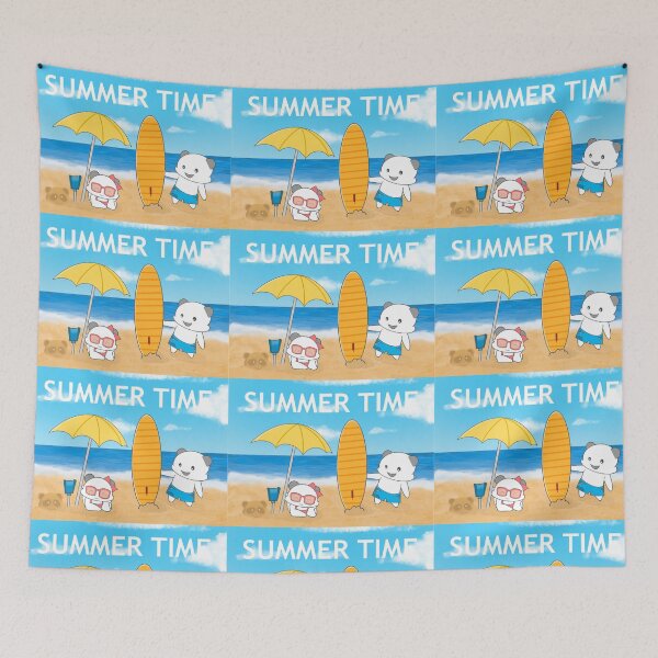 Item preview, Enjoy summer time at the beach with poor bear family designed and sold by Aerithcloud01.