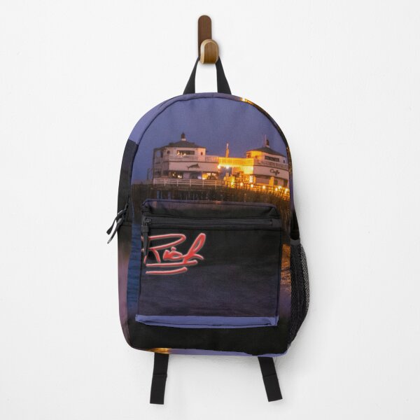 Item preview, Malibu Pier at Night Image by Rich AMeN Gill designed and sold by RichAMeNGill.