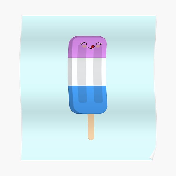 "Cute Kawaii Icy Pole" Poster for Sale by miller8888 Redbubble