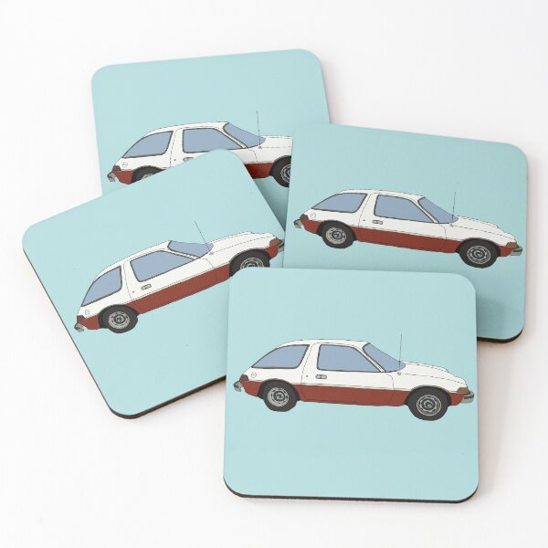 Item preview, Hand Drawn Vintage Small Hatchback Car designed and sold by itsrturn.