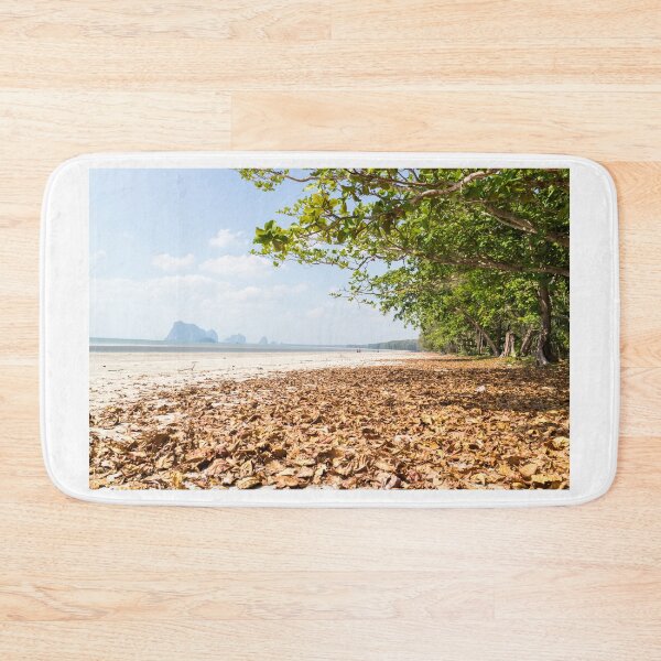 Item preview, Leaves on the beach at Pak Meng, Trang Province, Thailand designed and sold by Kevin Hellon.