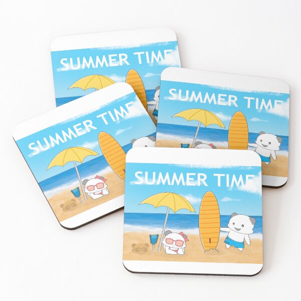 Item preview, Enjoy summer time at the beach with poor bear family designed and sold by Aerithcloud01.