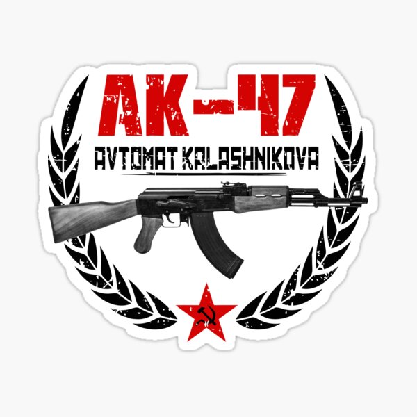 AK 47 Avtomat kalashnikova Sticker