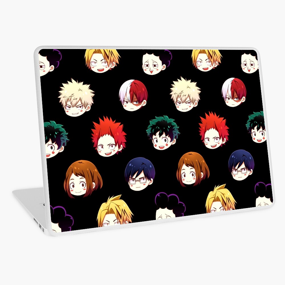 Deku Kacchan Shoto Urara Chibi My Hero Academia Boku No Hero Academia Anime Manga Pattern Ipad Case Skin By Team Awesome Redbubble