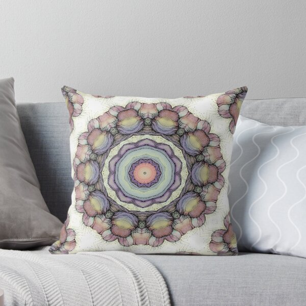 Item preview, abstract flowers kaleidoscope mandala designed and sold by MandalaFlowerArt.