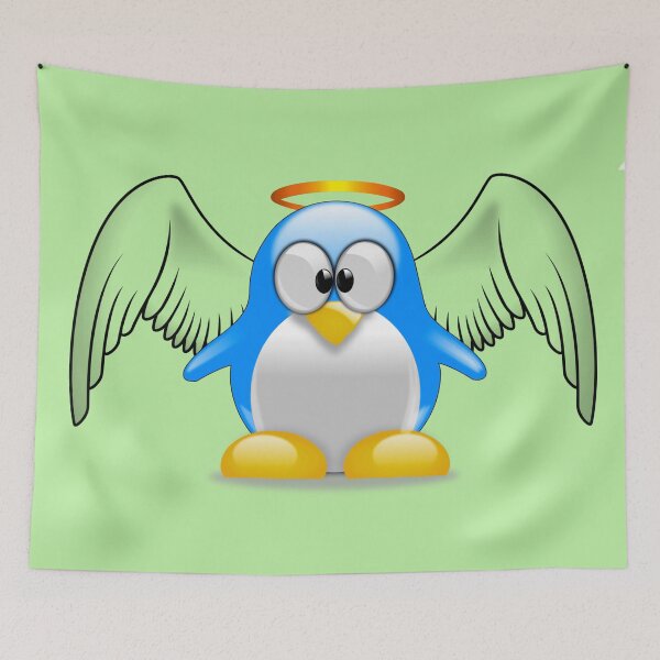 Item preview, Penguin angel designed and sold by dplachkinova.