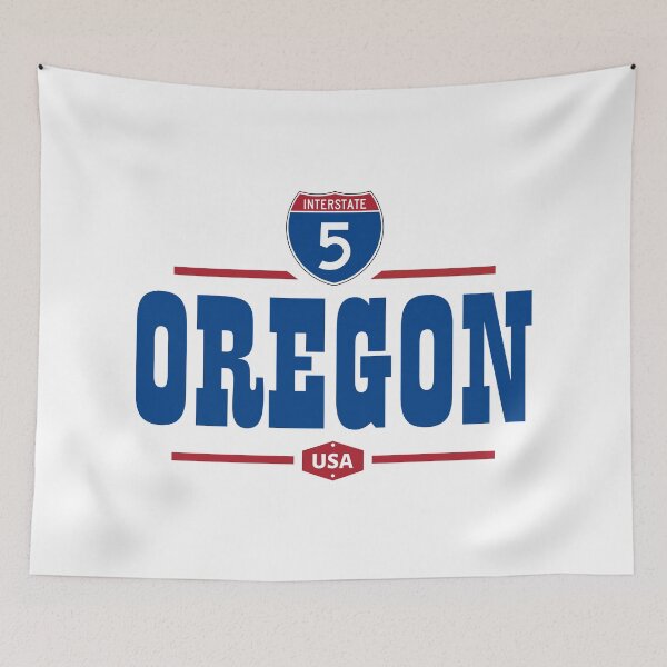Item preview, Oregon Interstate 5  USA designed and sold by Kiwidom.