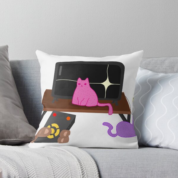 Item preview, Stubborn TV Cats designed and sold by daynamayday.