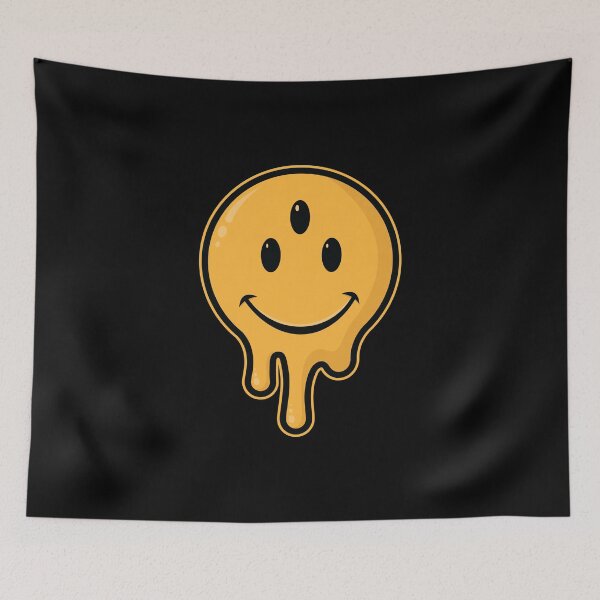 Item preview, 3rd Eye Smiley Face Drip designed and sold by wilfortes.