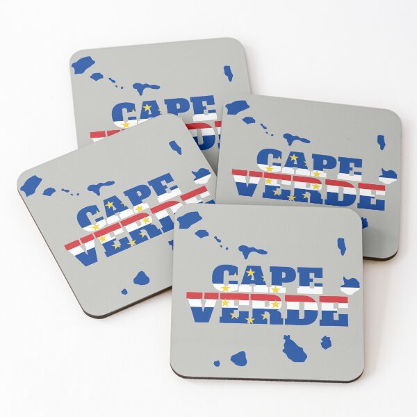 Item preview, Cape Verde flag map designed and sold by marosharaf.
