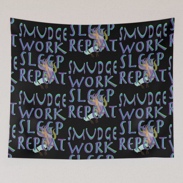 Item preview, SMUDGE WORK SLEEP REPEAT  designed and sold by DivineTiffany.