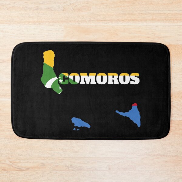 Item preview, Comoros Map Flag designed and sold by marosharaf.