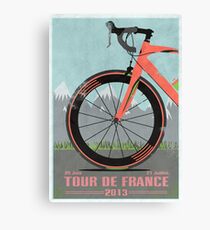 Tour De France Bike Canvas Print