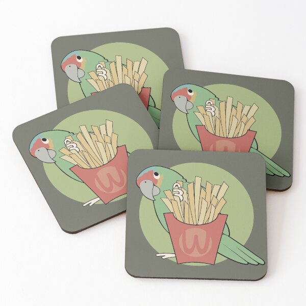 Item preview, Parrots Love French Fries designed and sold by DesignCats.