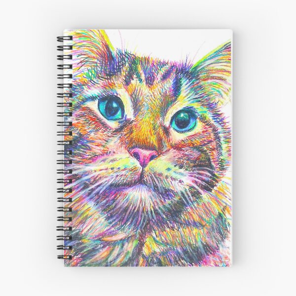 Item preview, Colorful Tabby Cat designed and sold by Kitslam Art.
