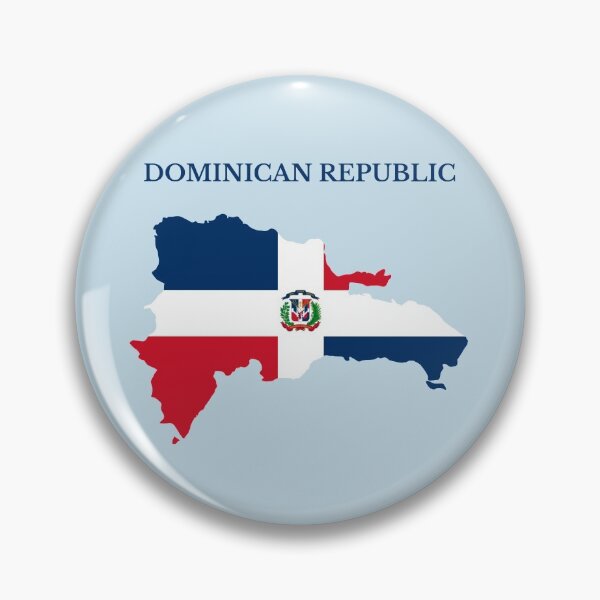 Item preview, Dominican Republic flag map designed and sold by marosharaf.