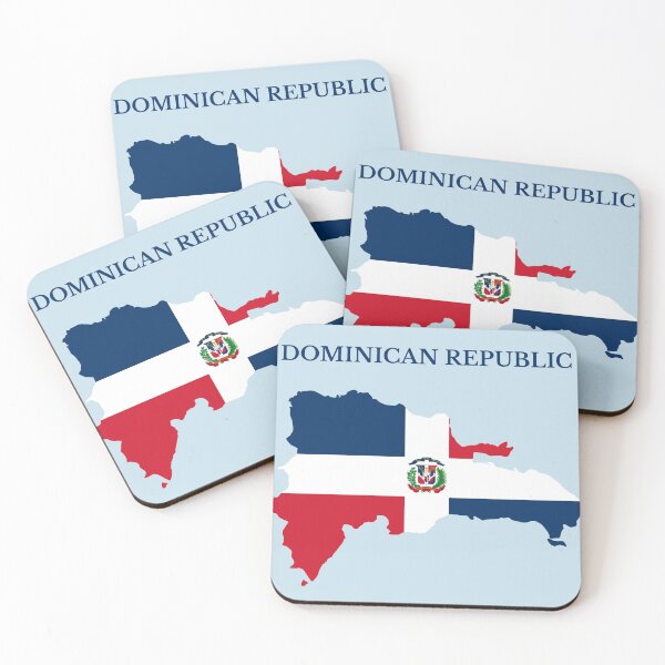 Item preview, Dominican Republic flag map designed and sold by marosharaf.