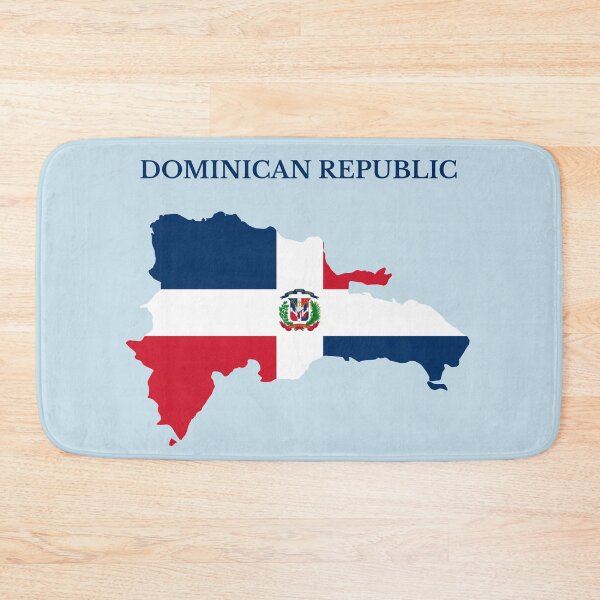 Item preview, Dominican Republic flag map designed and sold by marosharaf.