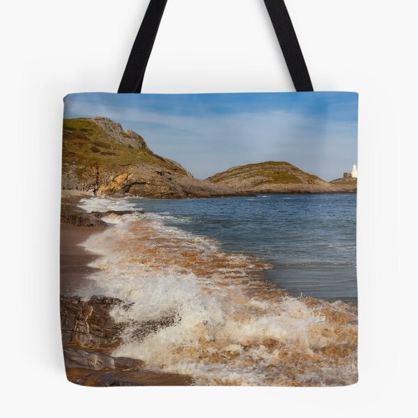 Item preview, Mumbles Lighthouse, Bracelet Bay, Wales designed and sold by Dan Santillo.