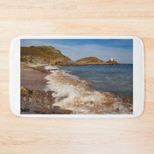 Item preview, Mumbles Lighthouse, Bracelet Bay, Wales designed and sold by Dan Santillo.