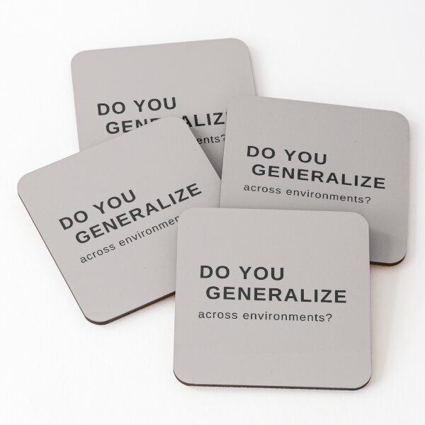 Item preview, Do you Generalize across environments? ABA Therapy Black Font designed and sold by AnJAutismWorld.